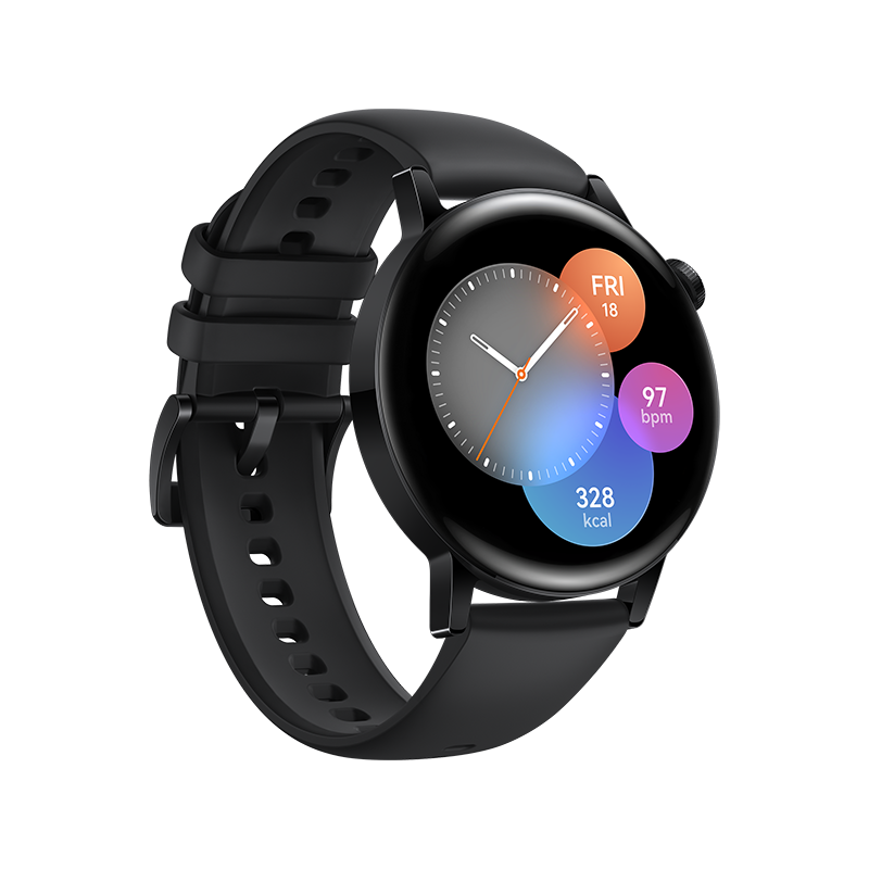 HUAWEI WATCH GT 3 42 mm 活力款 (黑色錶帶) image number 0