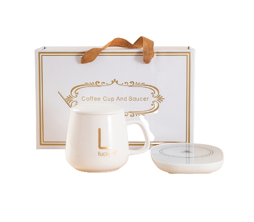 Newage 55℃ 恆溫杯墊套裝 (白色) image number 0