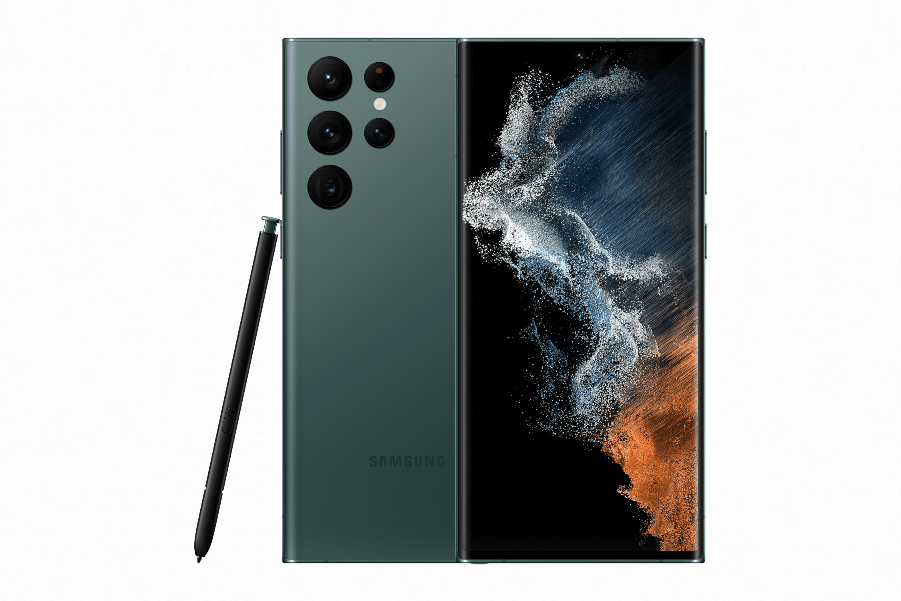 Samsung Galaxy S22 Ultra 5G Green (12GB+256GB), Green, large image number 0