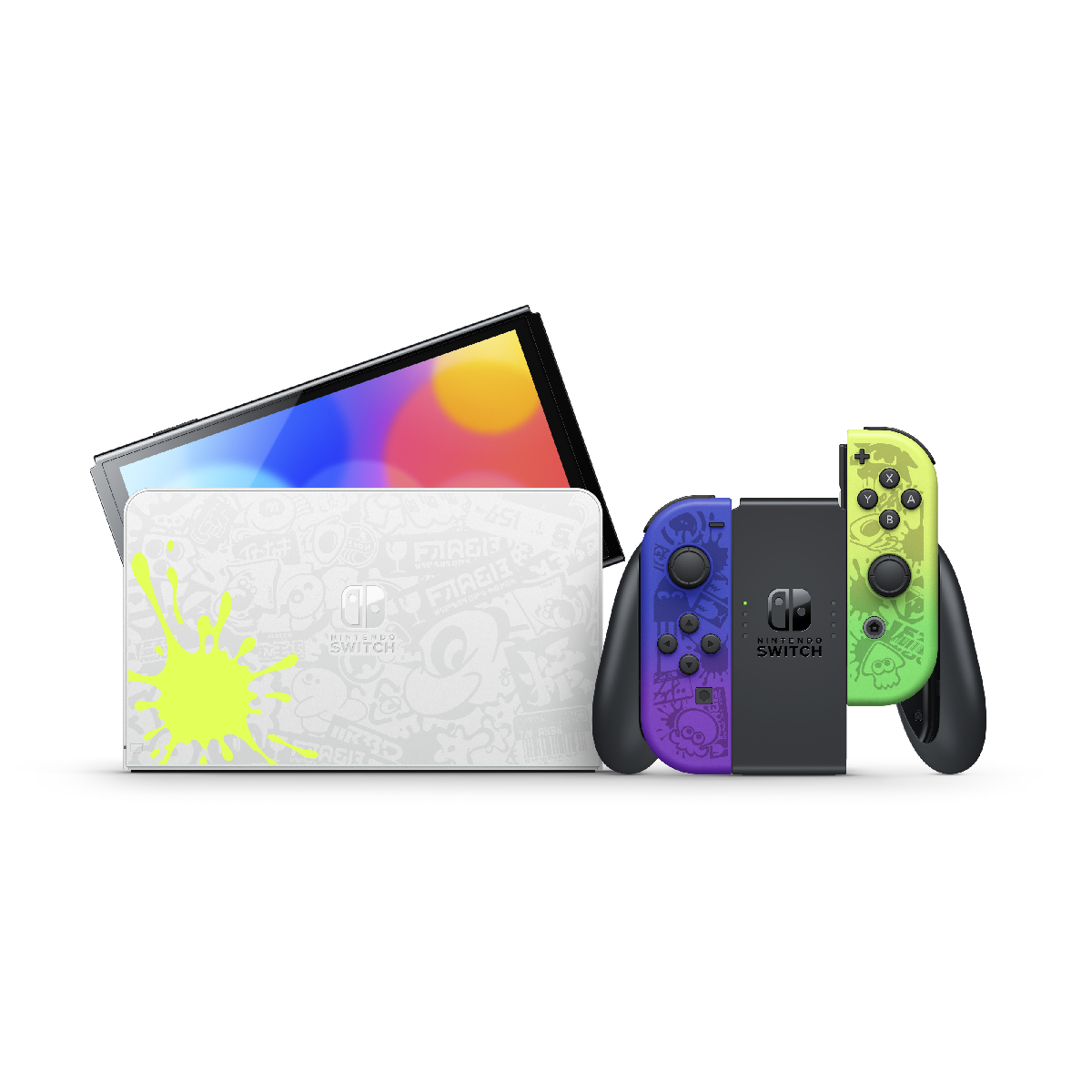 Nintendo Switch主機- Nintendo Switch（OLED款式） 斯普拉遁 3版主機