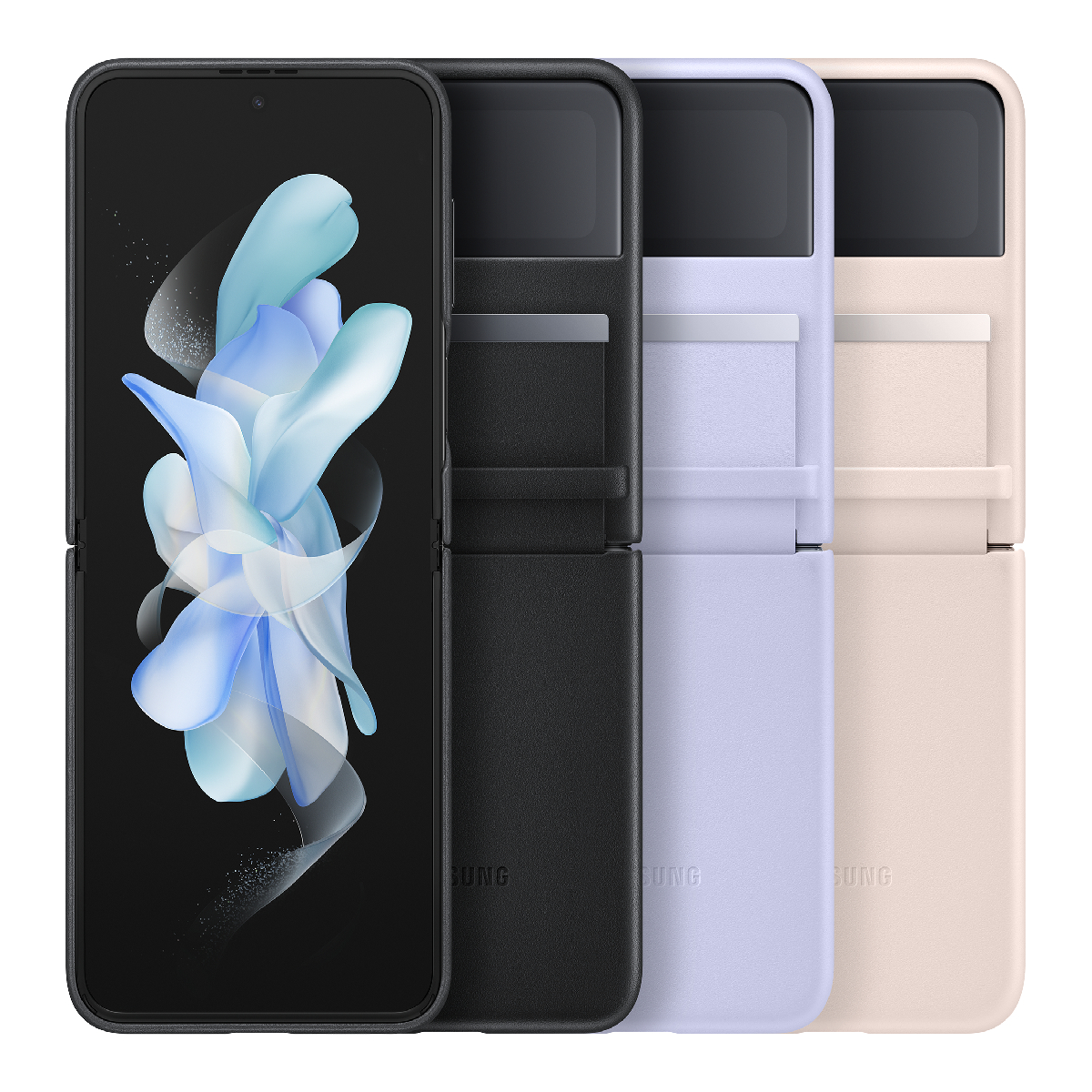 Samsung Galaxy Z Filp4 5G Flap Leather Cover_Huetest, , large image number 0
