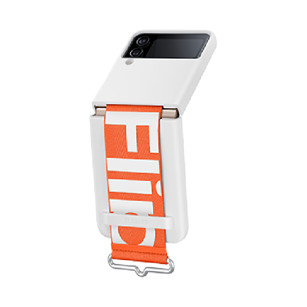Samsung Galaxy Z Filp4 5G Silicone cover with Strap, , large image number 0